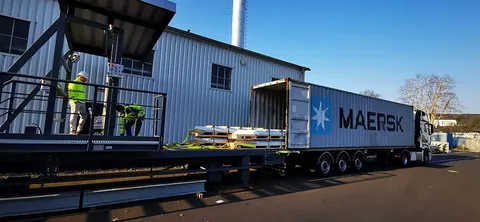 Container Unloading Western Sydney